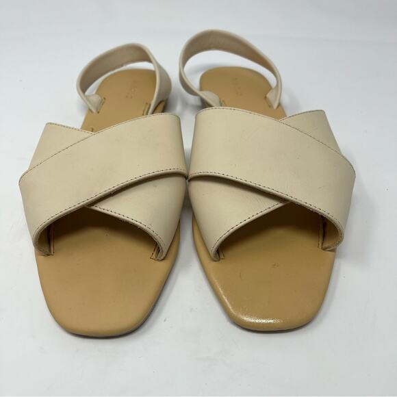 Nisolo All Day Cross Strap Sandal Bone Womens Size 9.5 - Picture 8 of 13